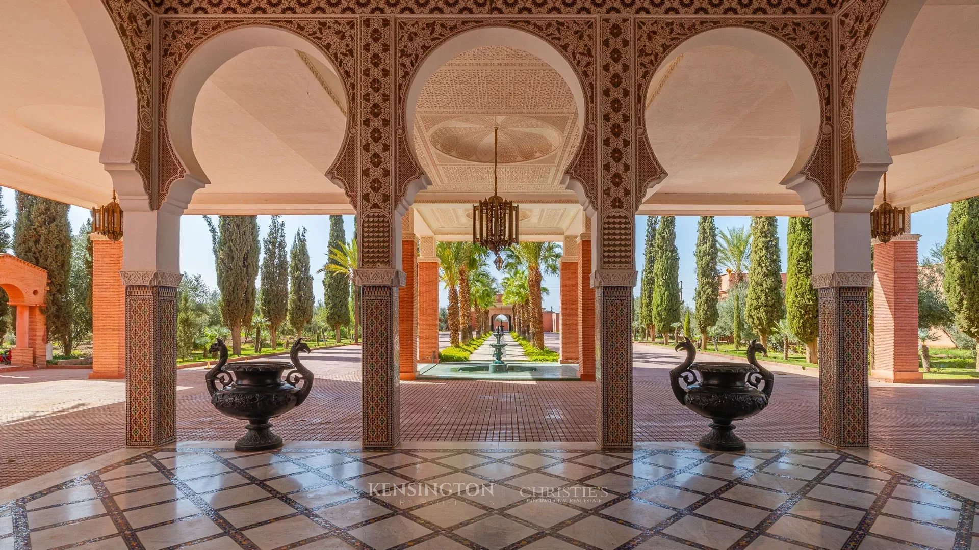 Palace Andalous in Marrakech, Morocco