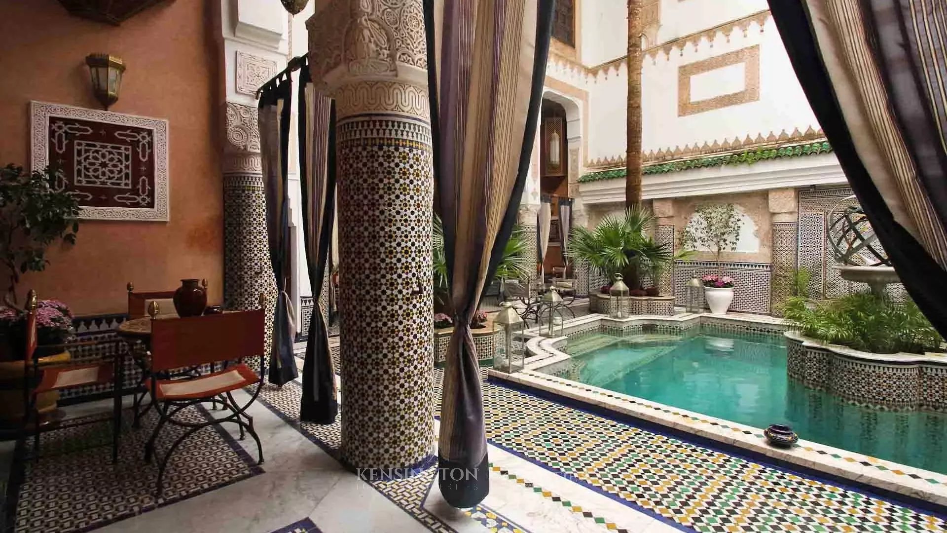 Palace Annoujoum in Fez, Morocco