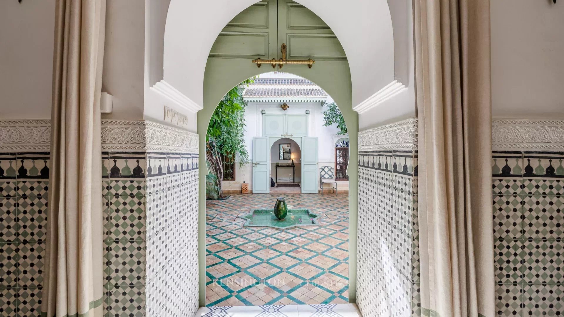 Riad Jama in Marrakech, Morocco