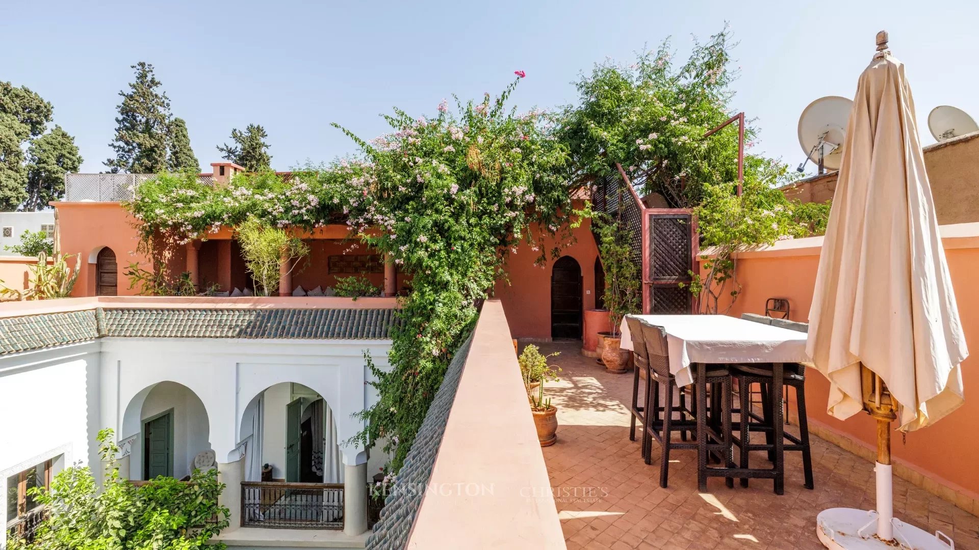 Riad Jama in Marrakech, Morocco