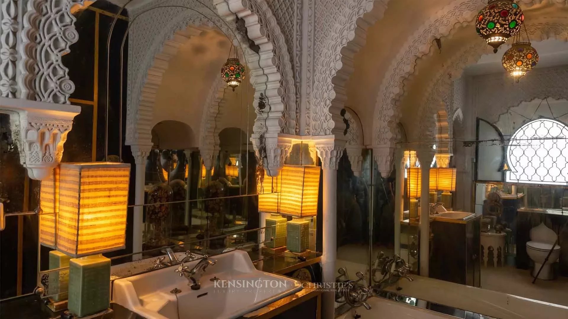 Sultan’s Palace in Tanger, Morocco
