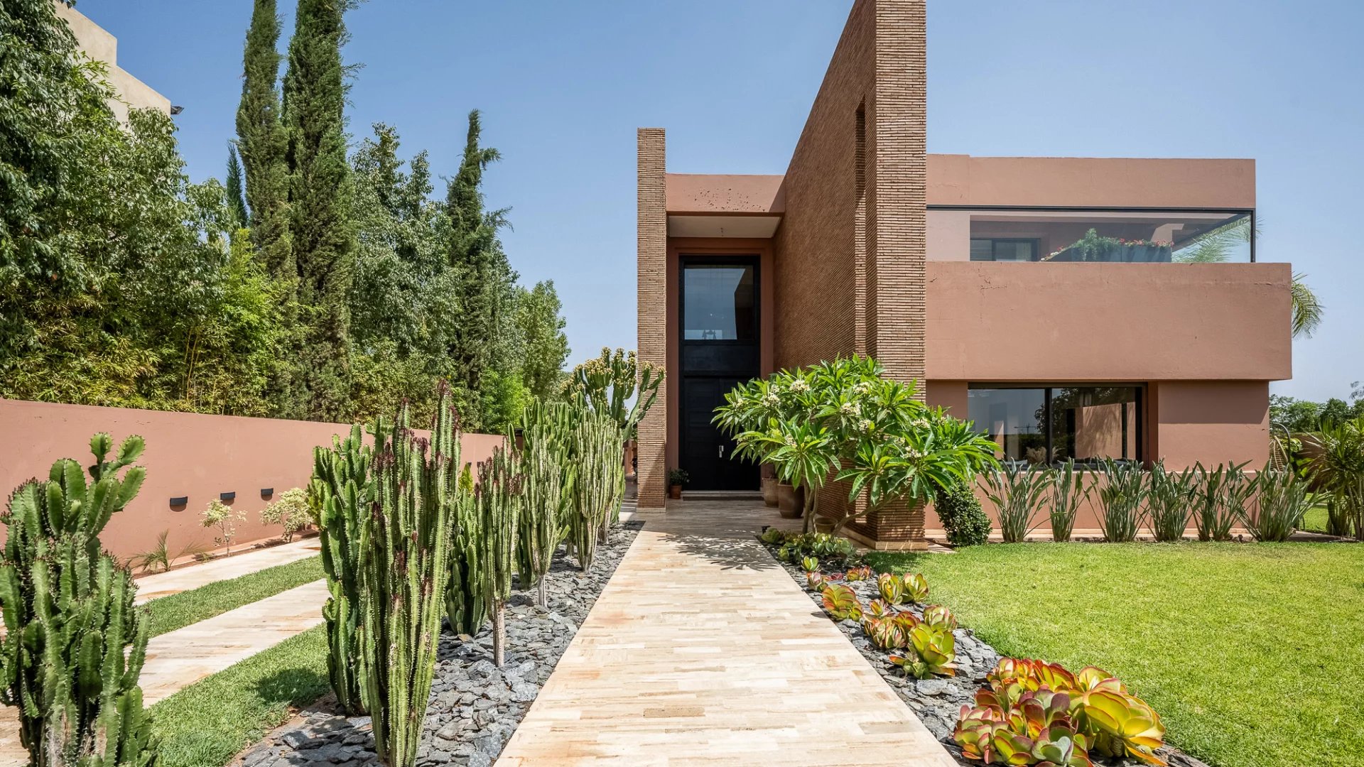 Villa Brown in Marrakech, Morocco