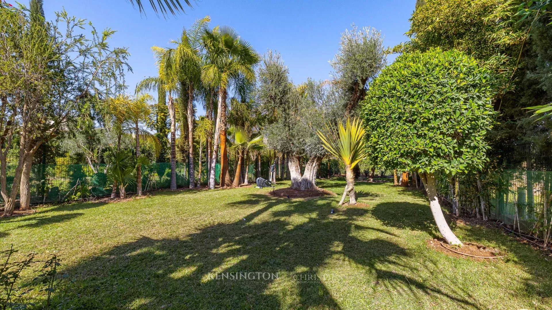 Villa Garden in Marrakech, Morocco