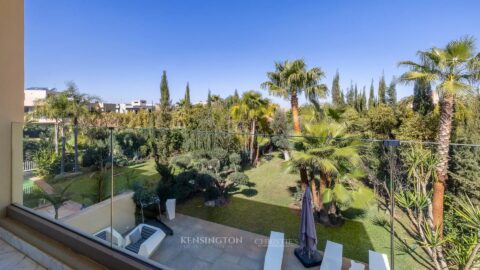 Villa Garden in Marrakech, Morocco