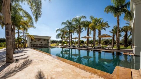 Villa White in Marrakech, Morocco